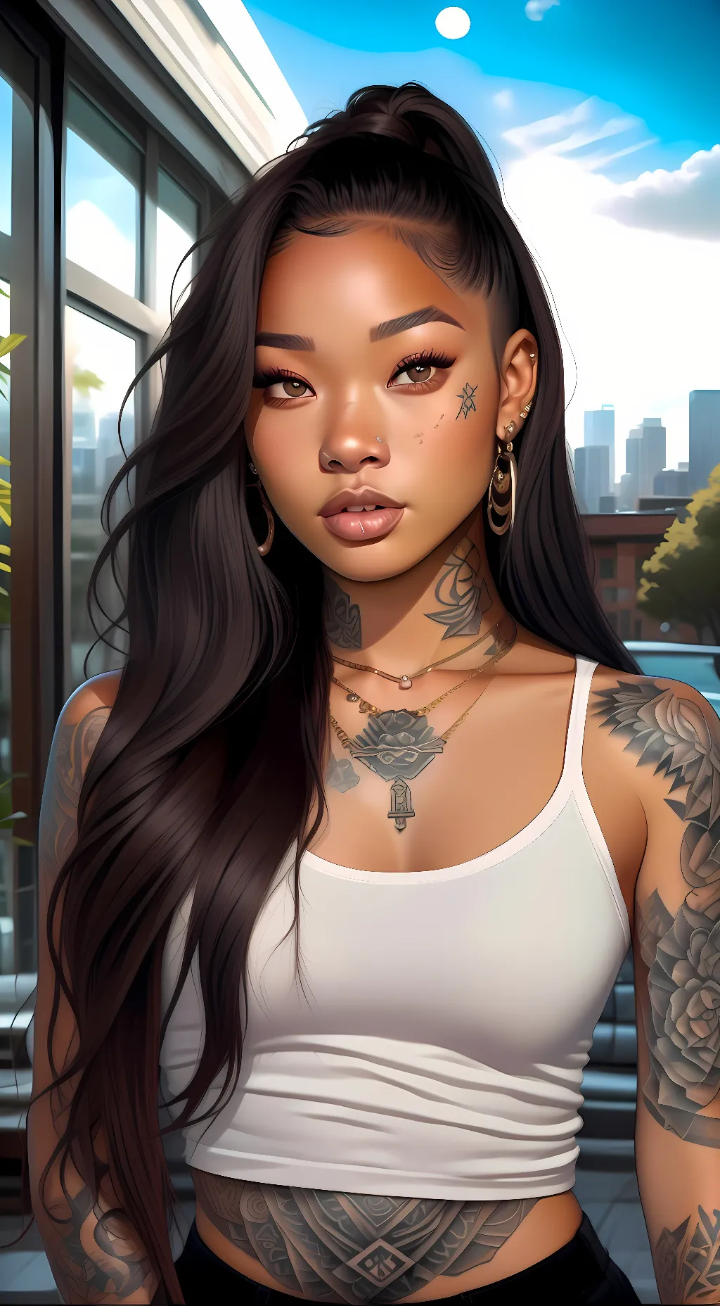 ai character: Seraphina background