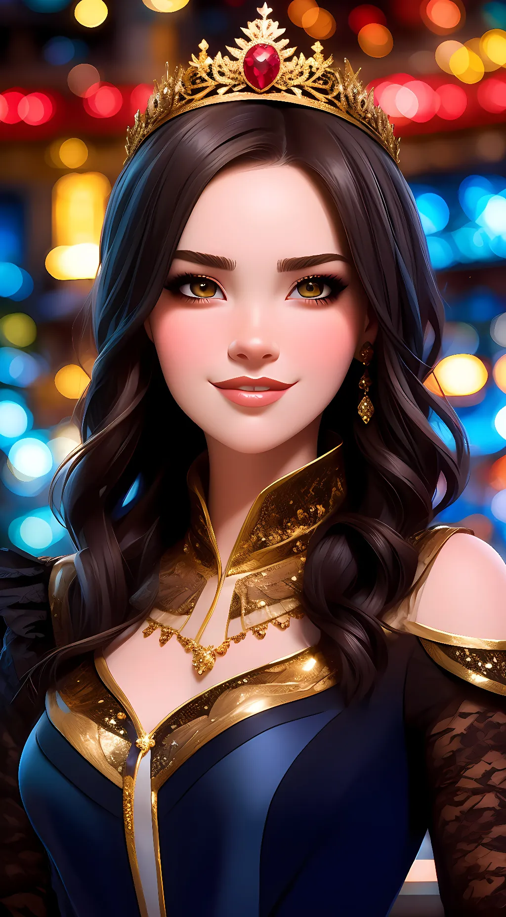 ai character: evie background