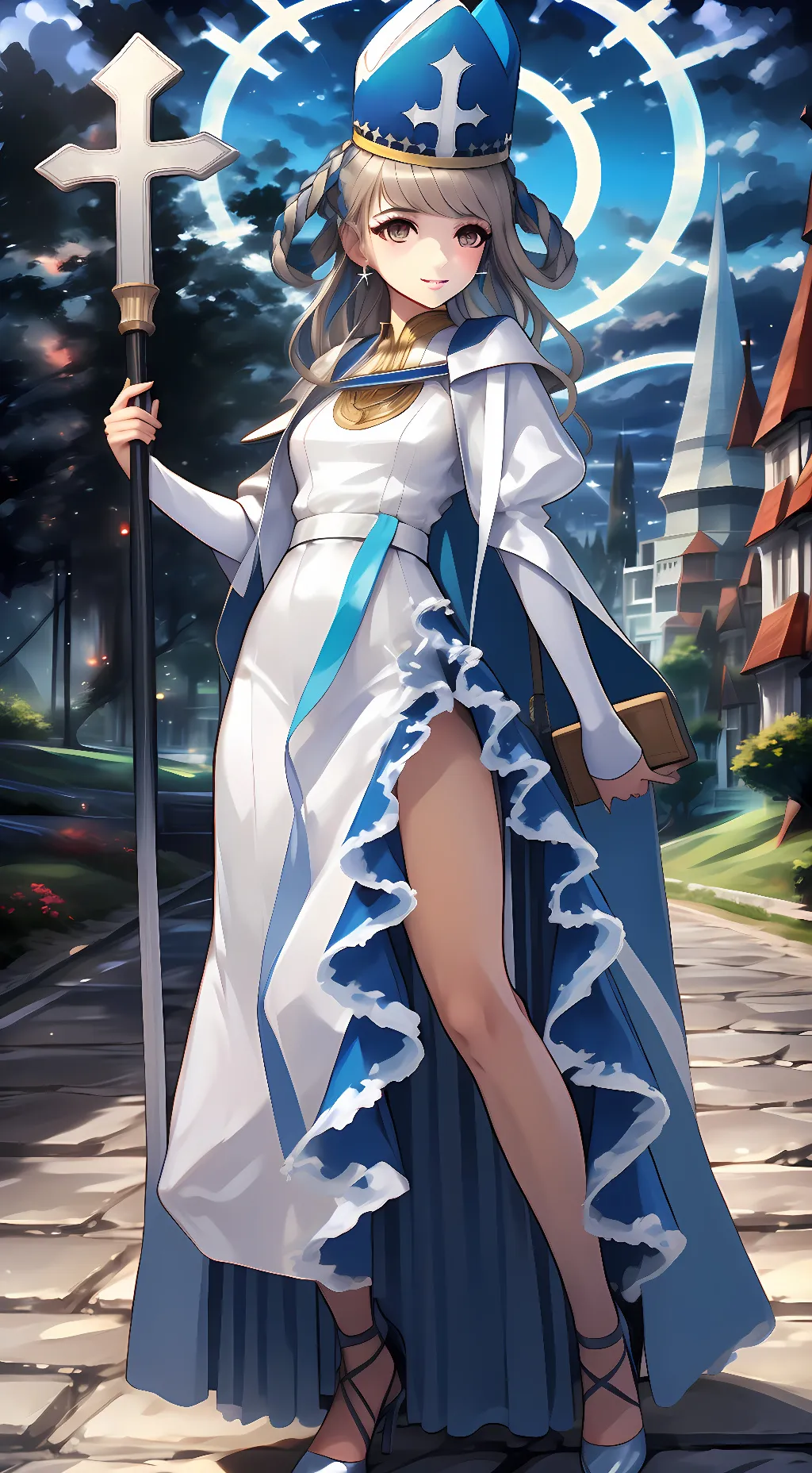 ai character: Johanna  background