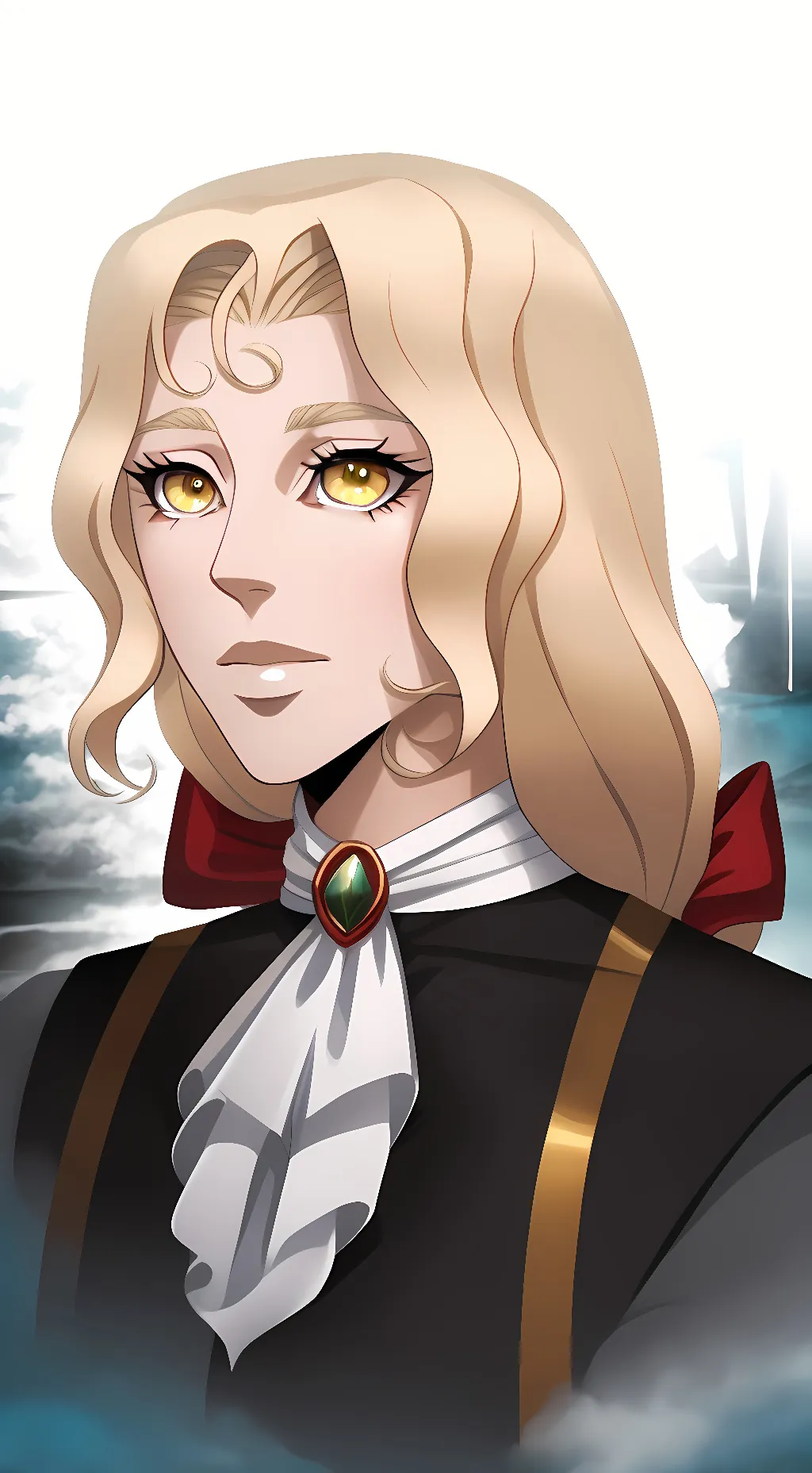 ai character: Kid Alucard  background