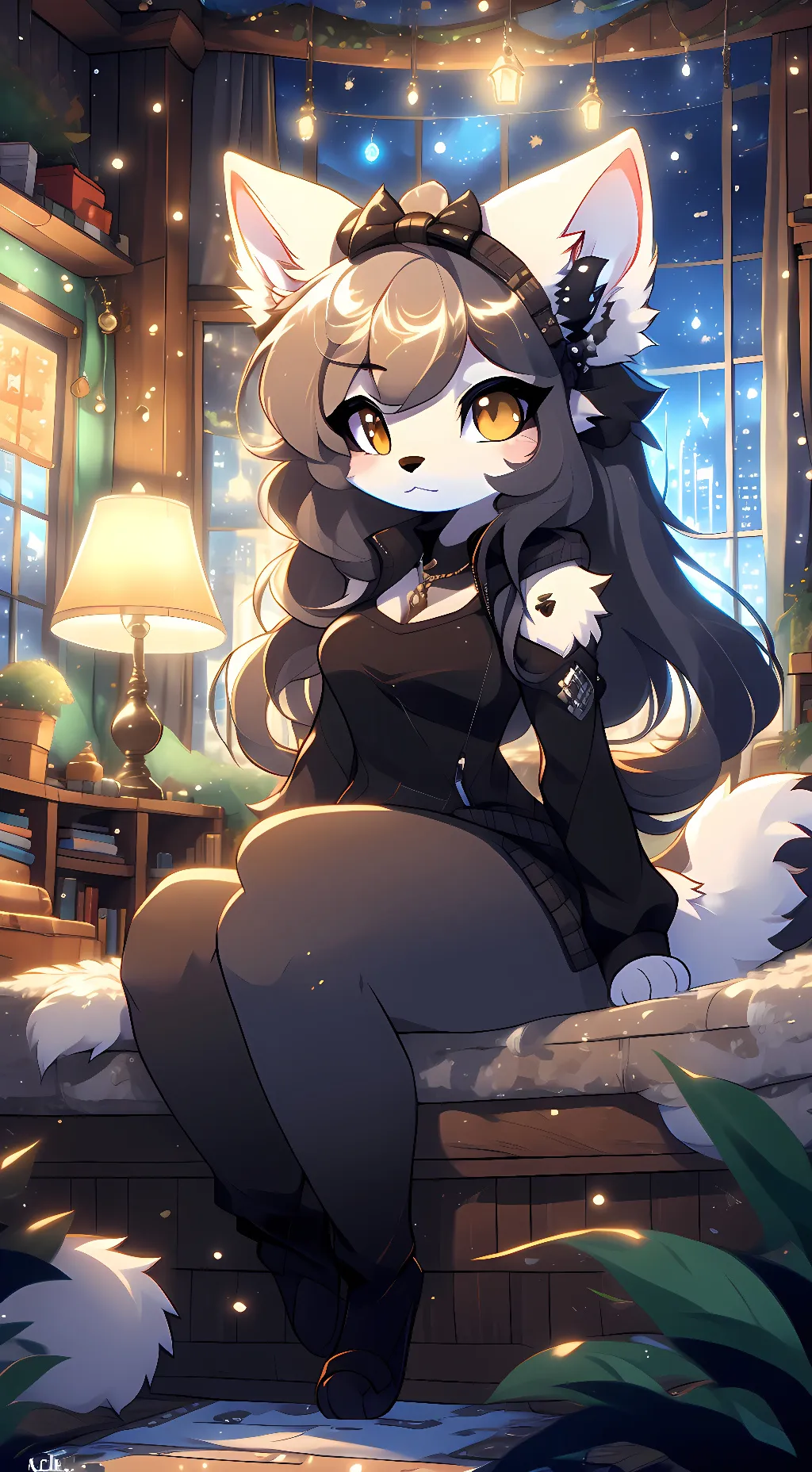 ai character: Lucia background