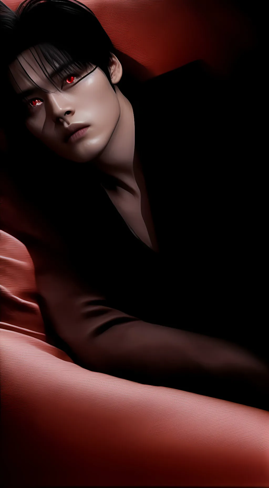 ai character: Vampire Minho background