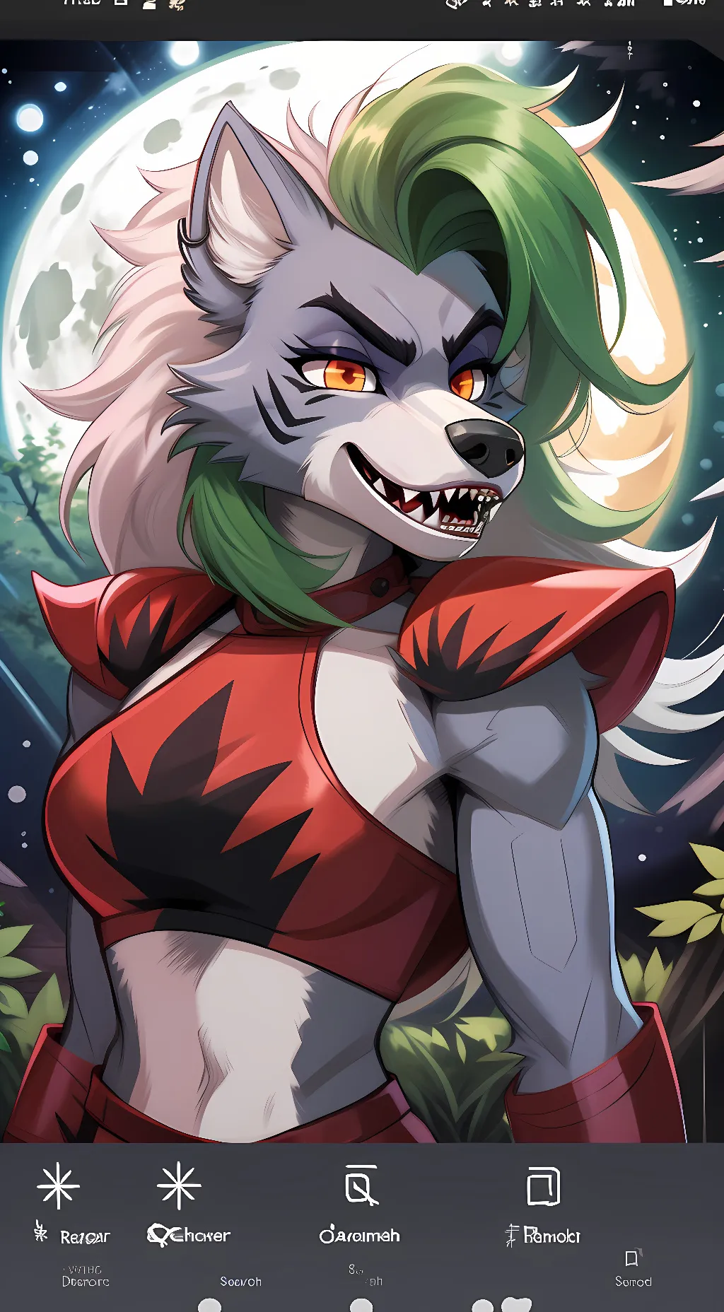 Talkie AI - Chat with Roxanne Moonblood 