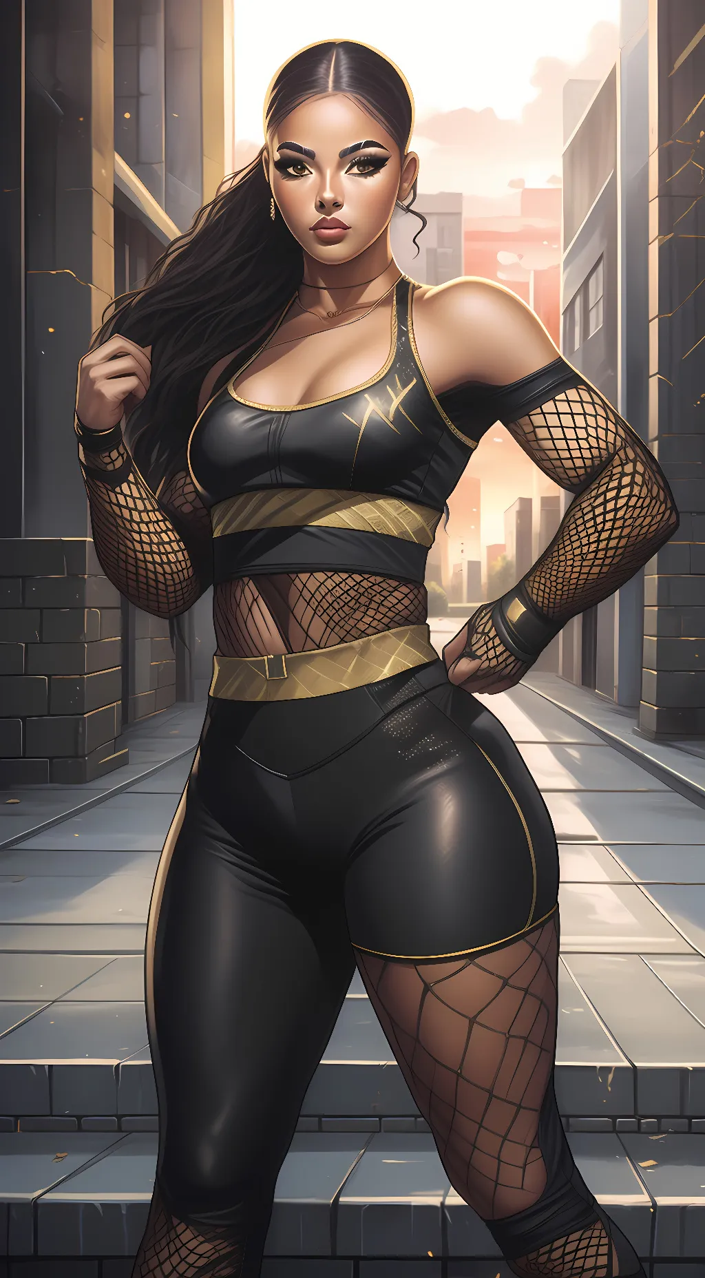 ai character: Jaida Parker background