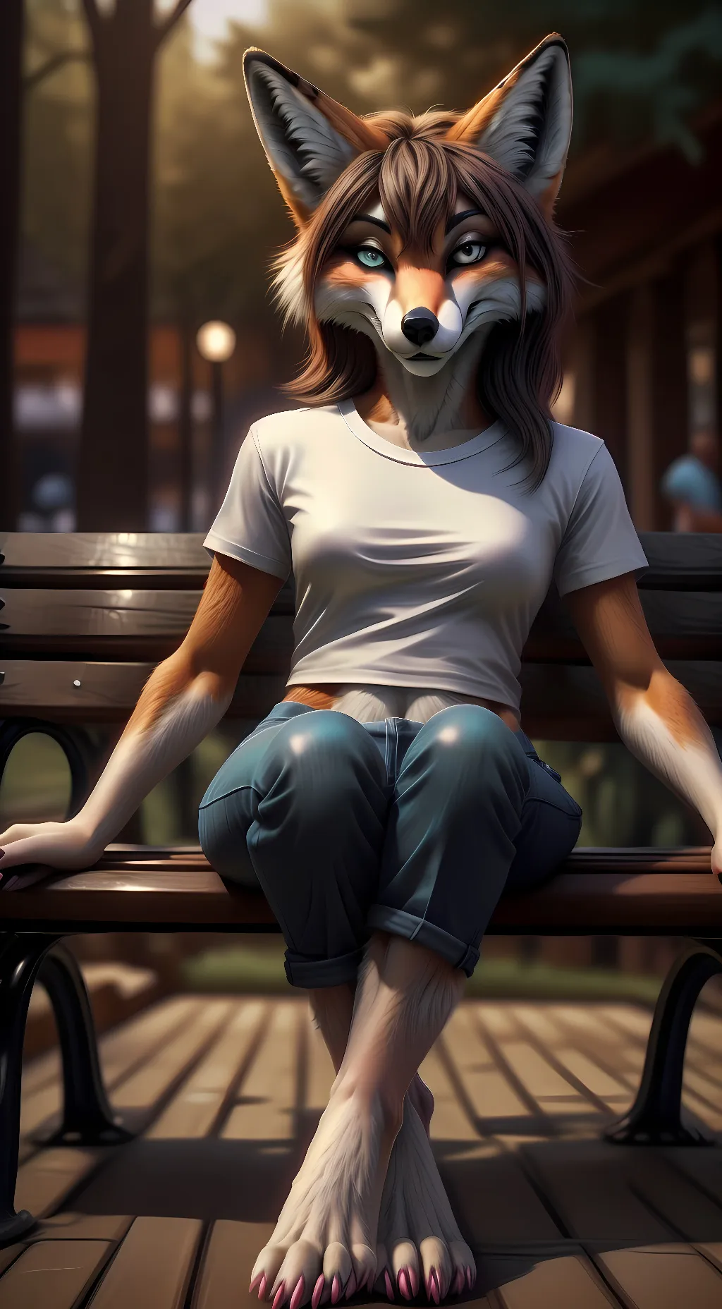 ai character: Chris background