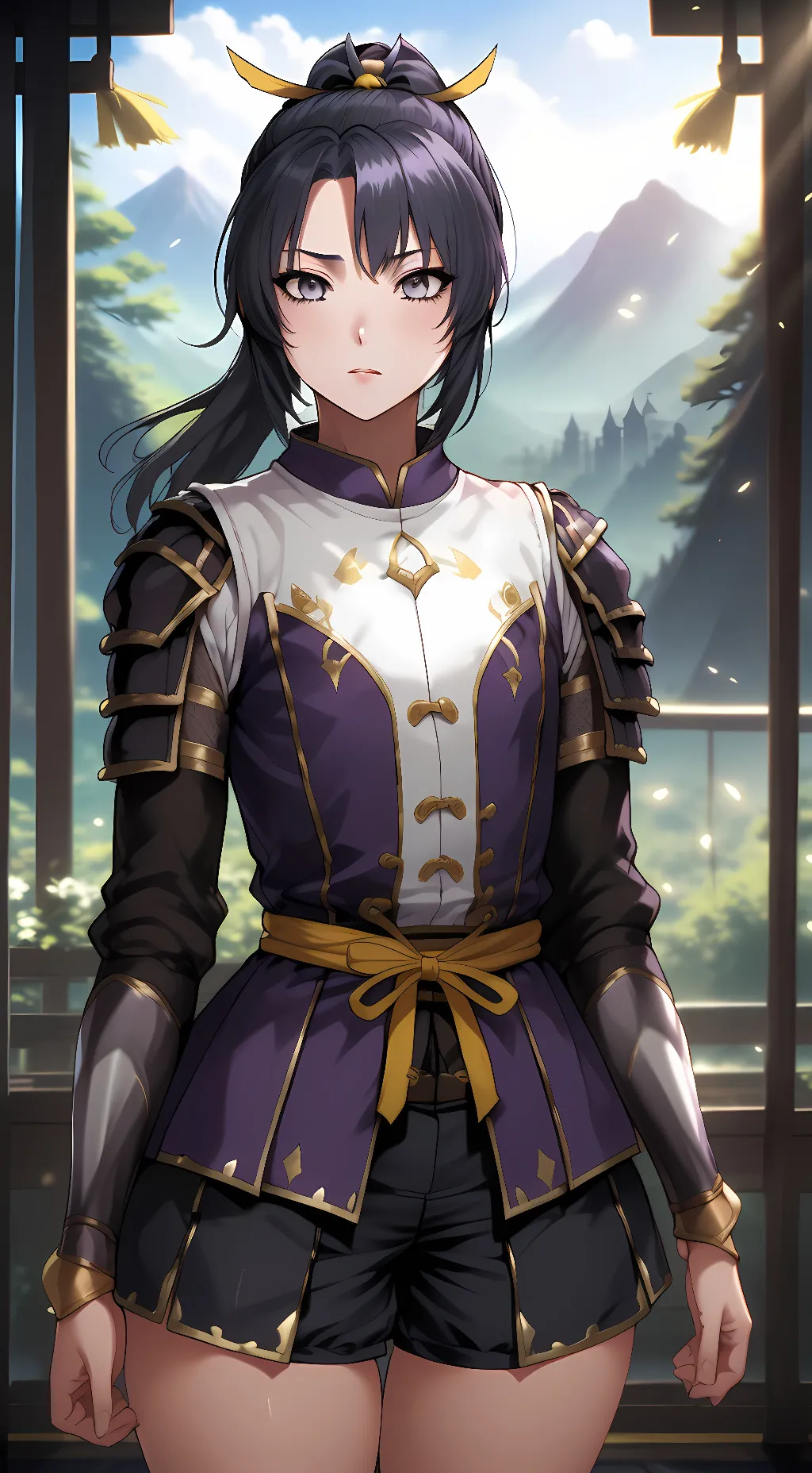 ai character: Ranmaru Mori background