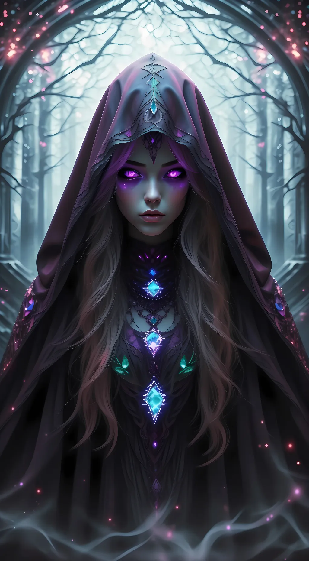 ai character: Genevieve  background