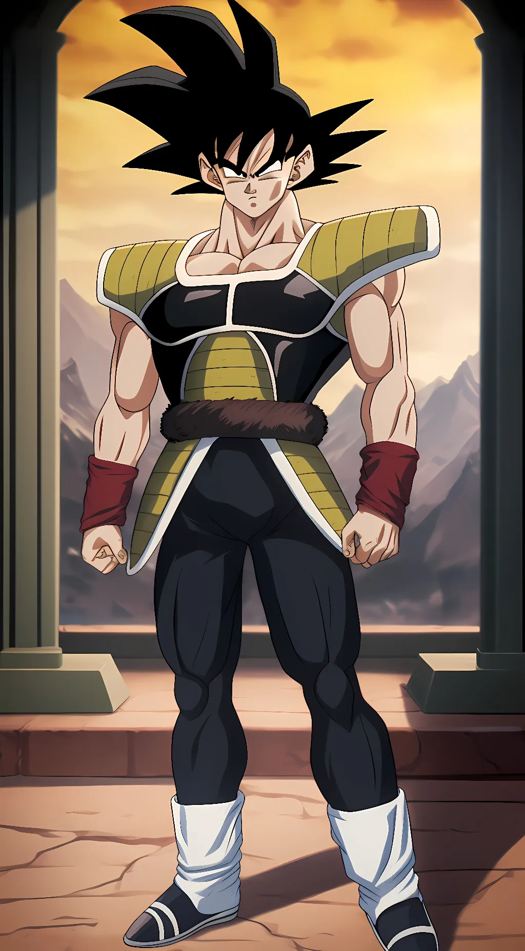 ai character: Bardock background