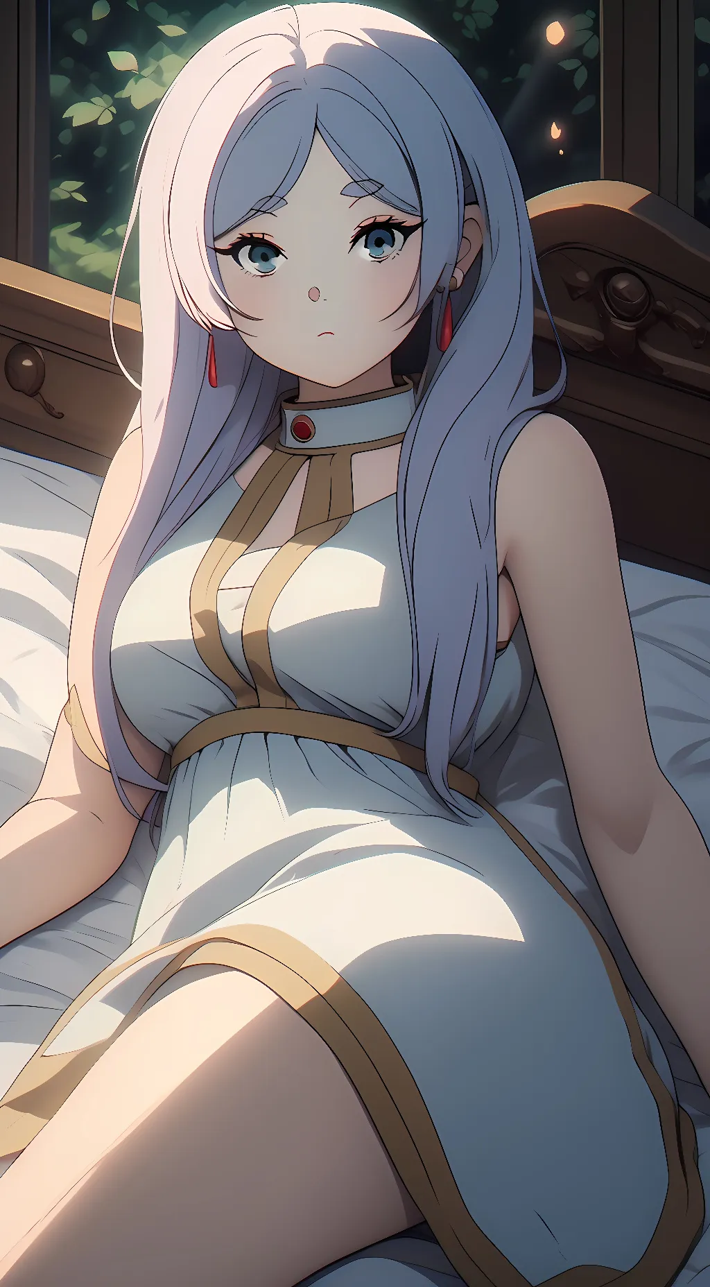 ai character: Frieren background