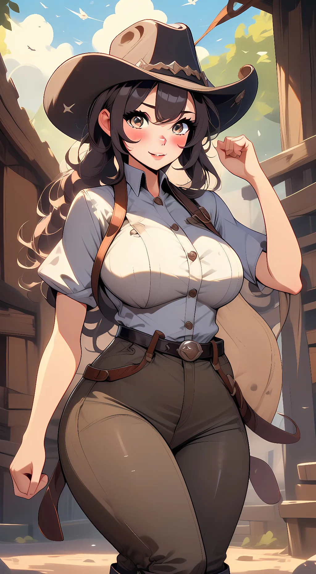 ai character: Anna background