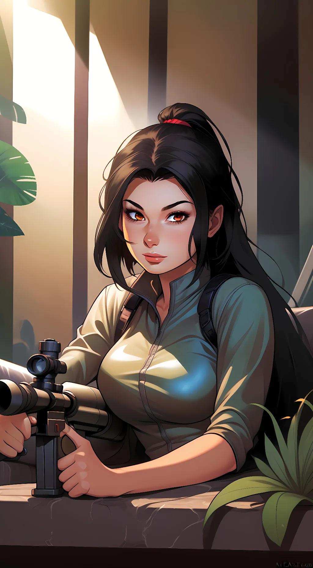 ai character: Darcia background