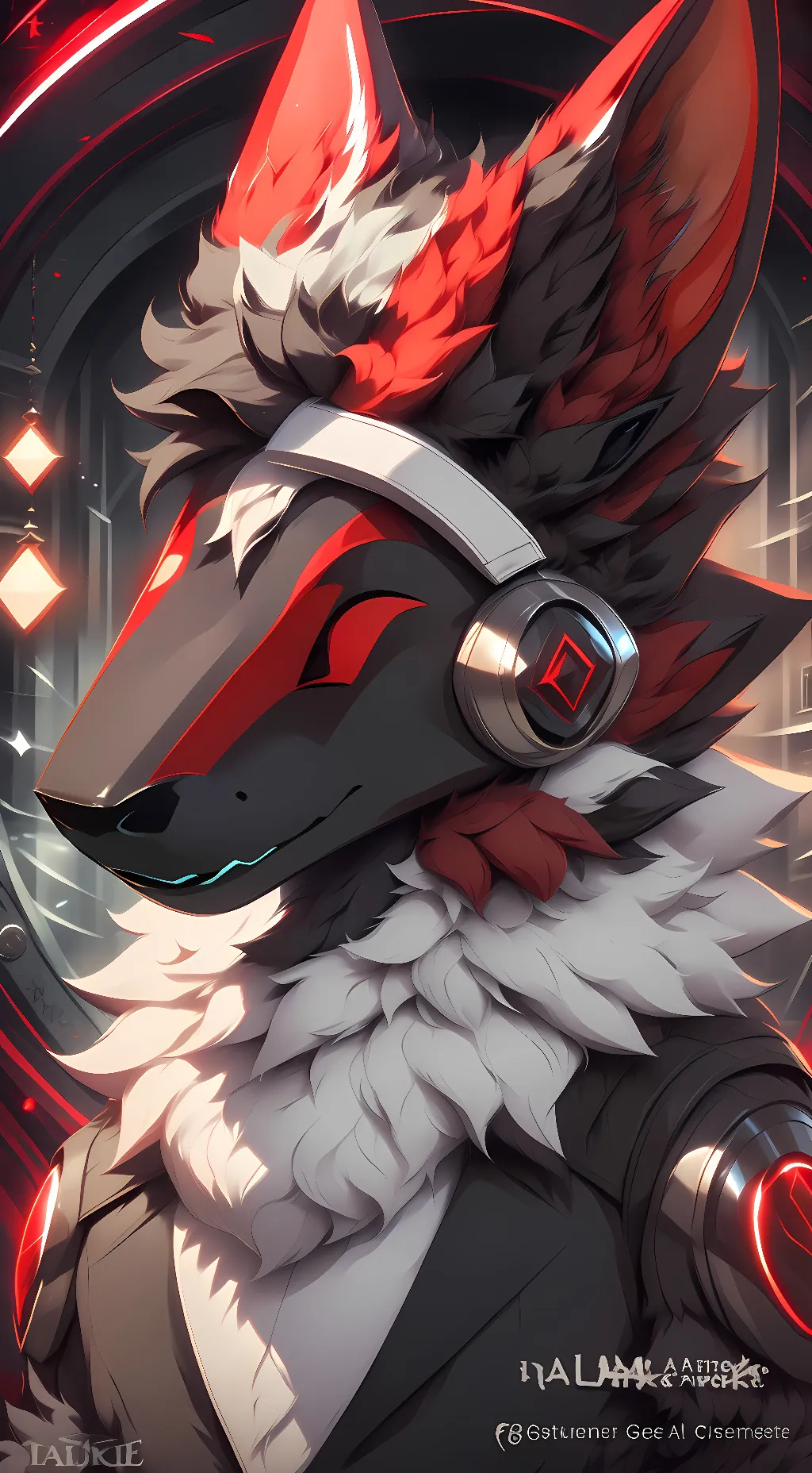 ai character: Max background