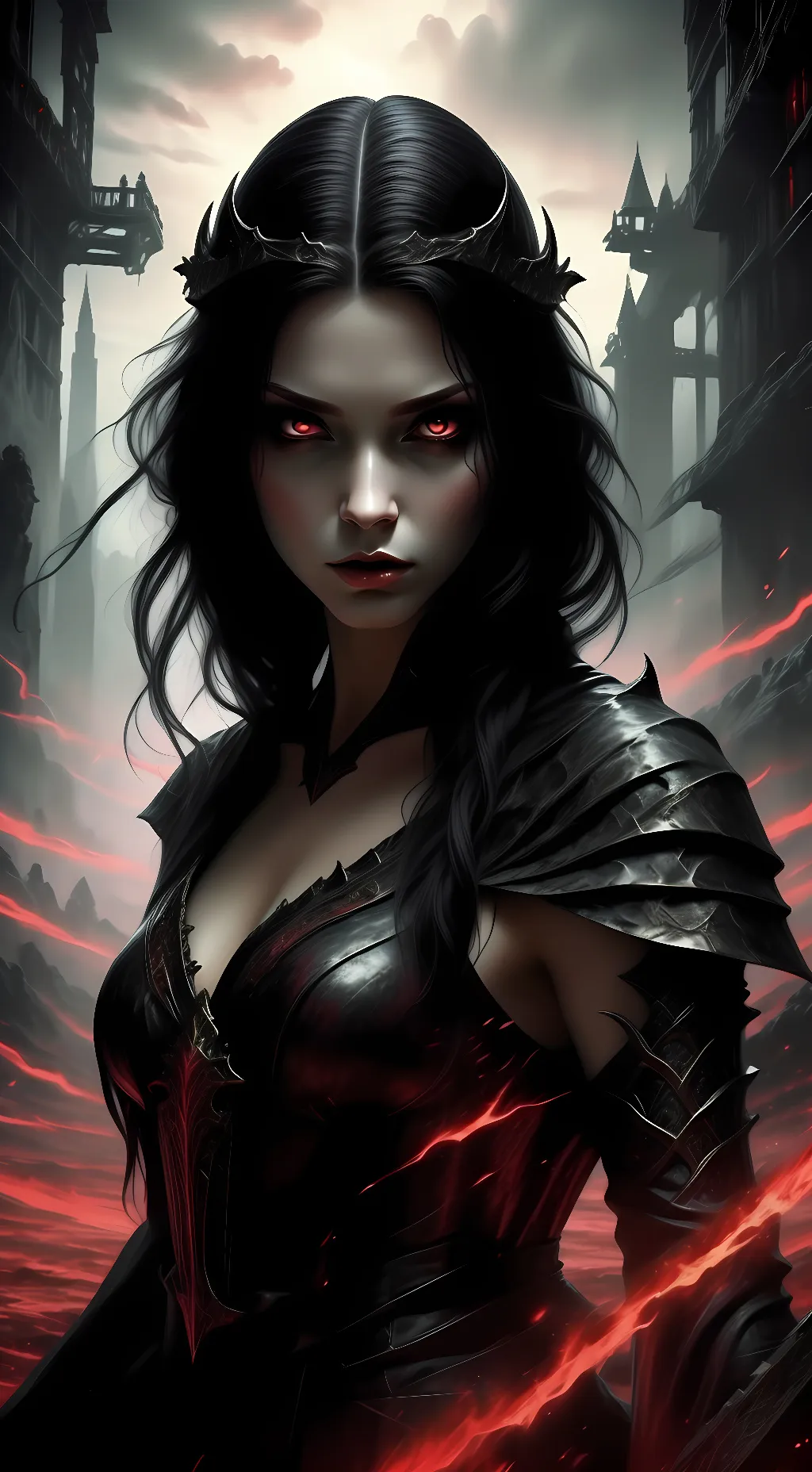 ai character: Krystia  background