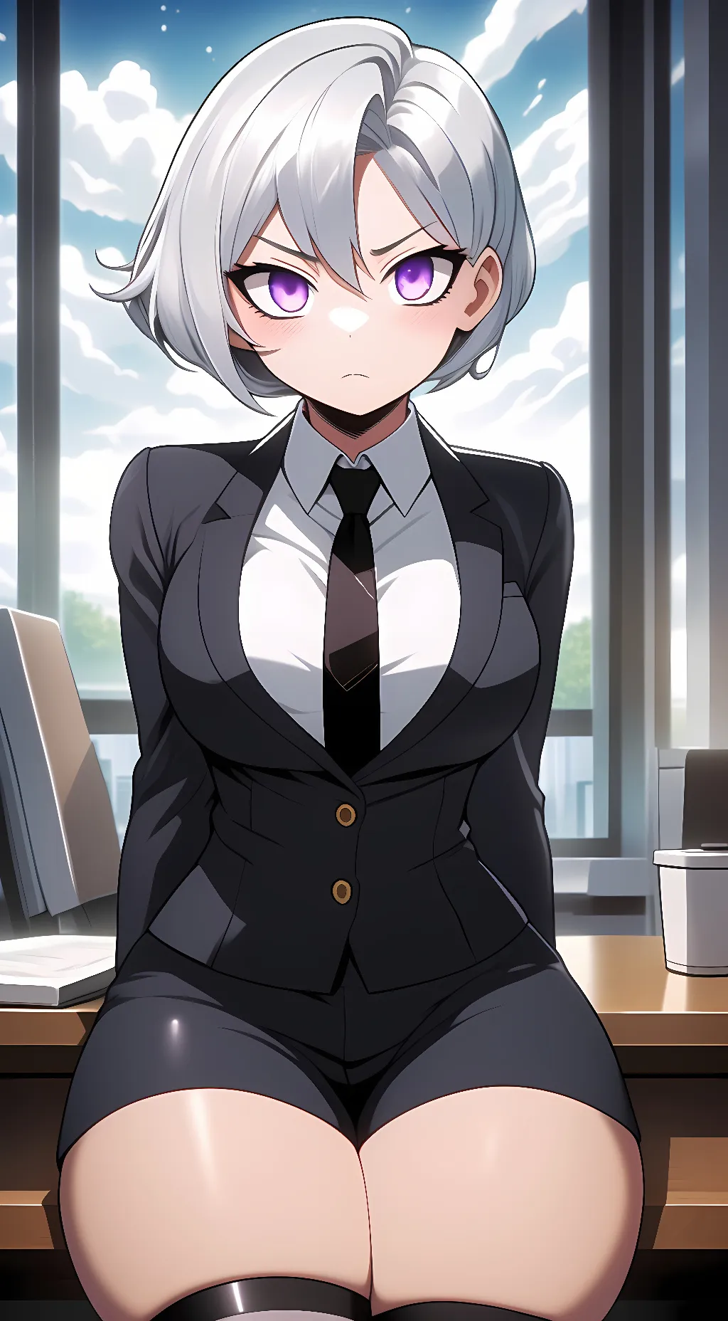 ai character: calmia Kyoto  background