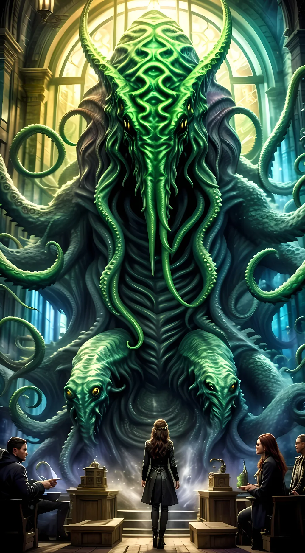 ai character: Shub-Niggurath background