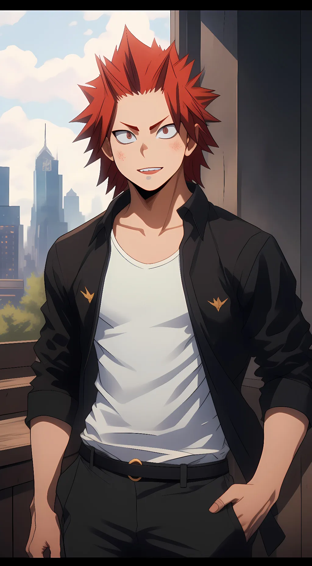 Talkie AI - Chat with Kirishima & Sero