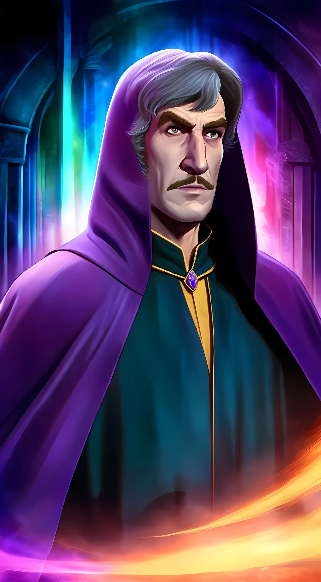 ai character: Vincent Van Ghoul background