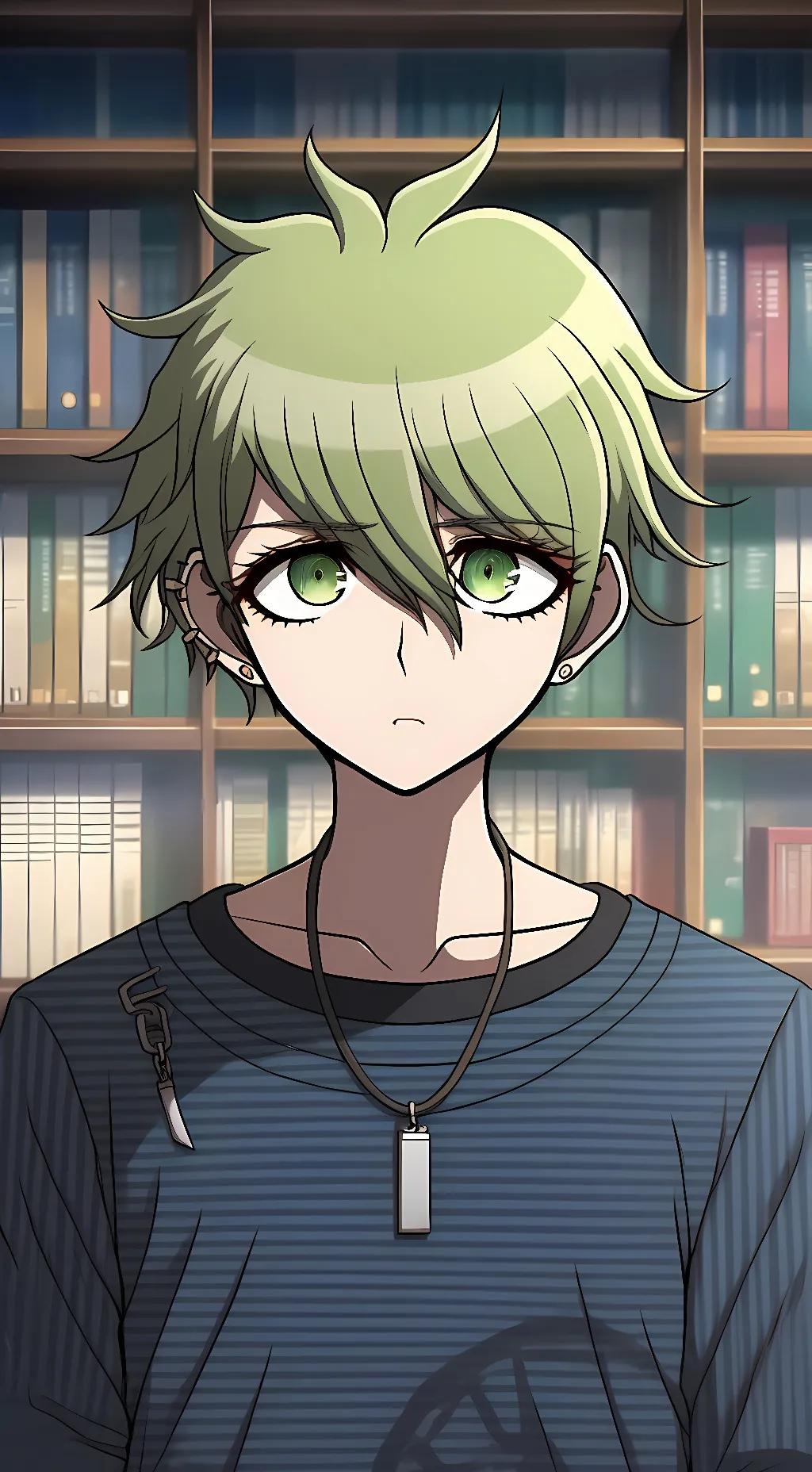 ai character: Rantaro Amami background