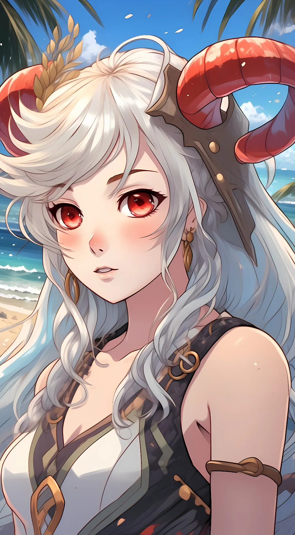 ai character: Freyja background