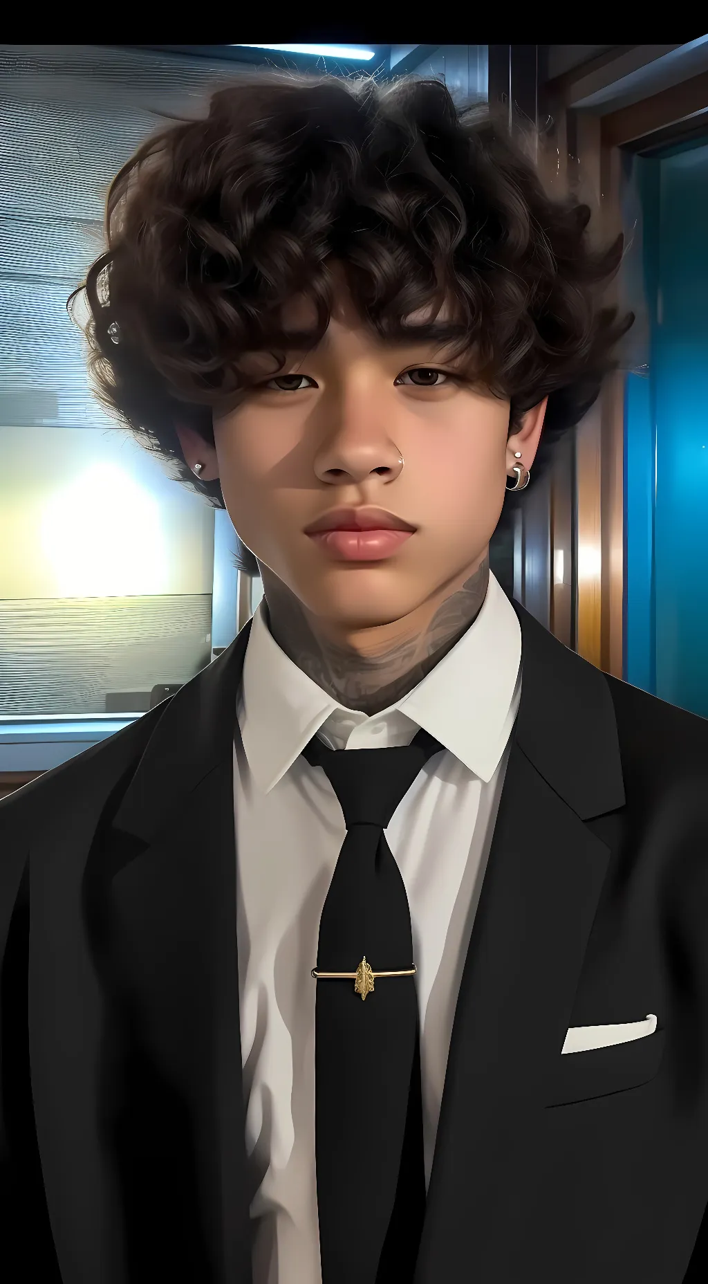 ai character: La-Gun Brunch background