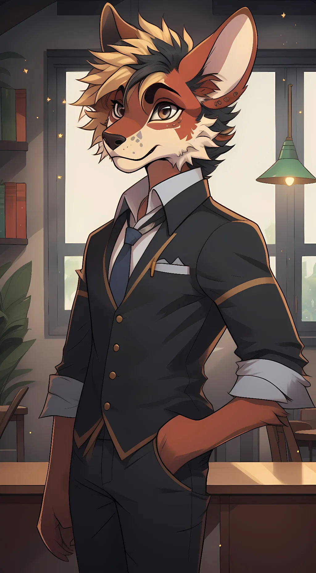 ai character: David background