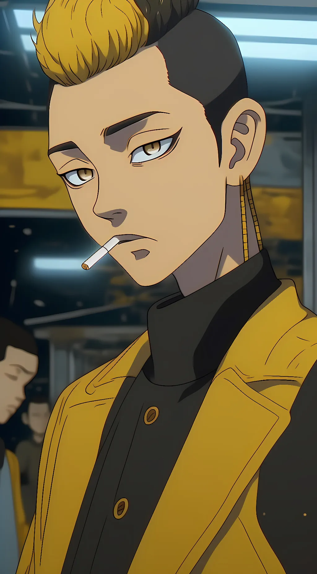 ai character: Shuji Hanma background