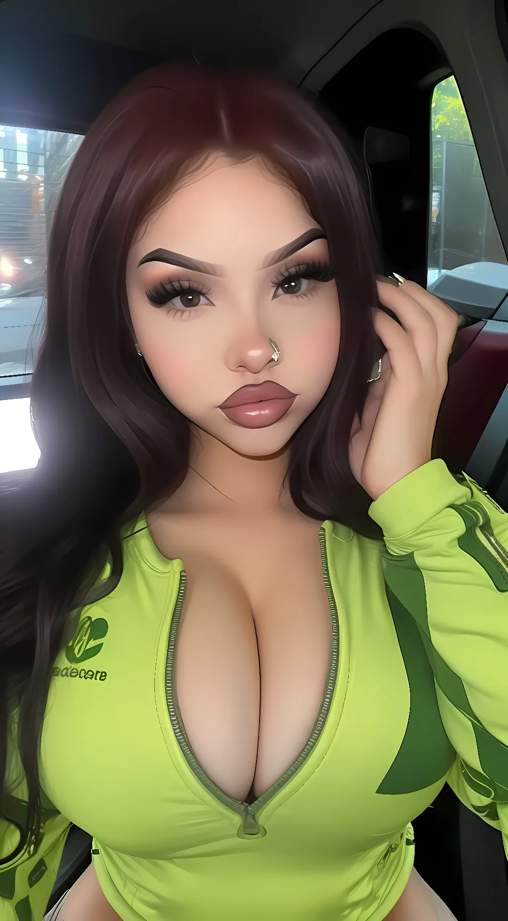 ai character: Crystal background