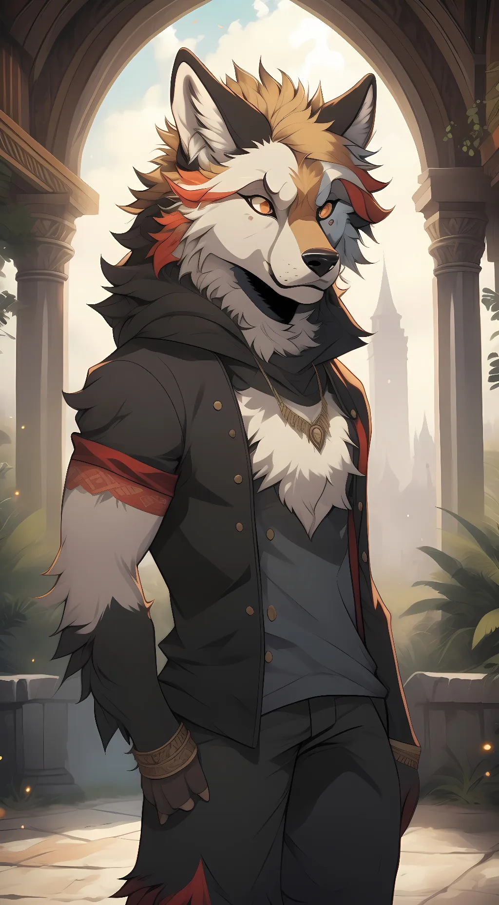 ai character: Jayden  background