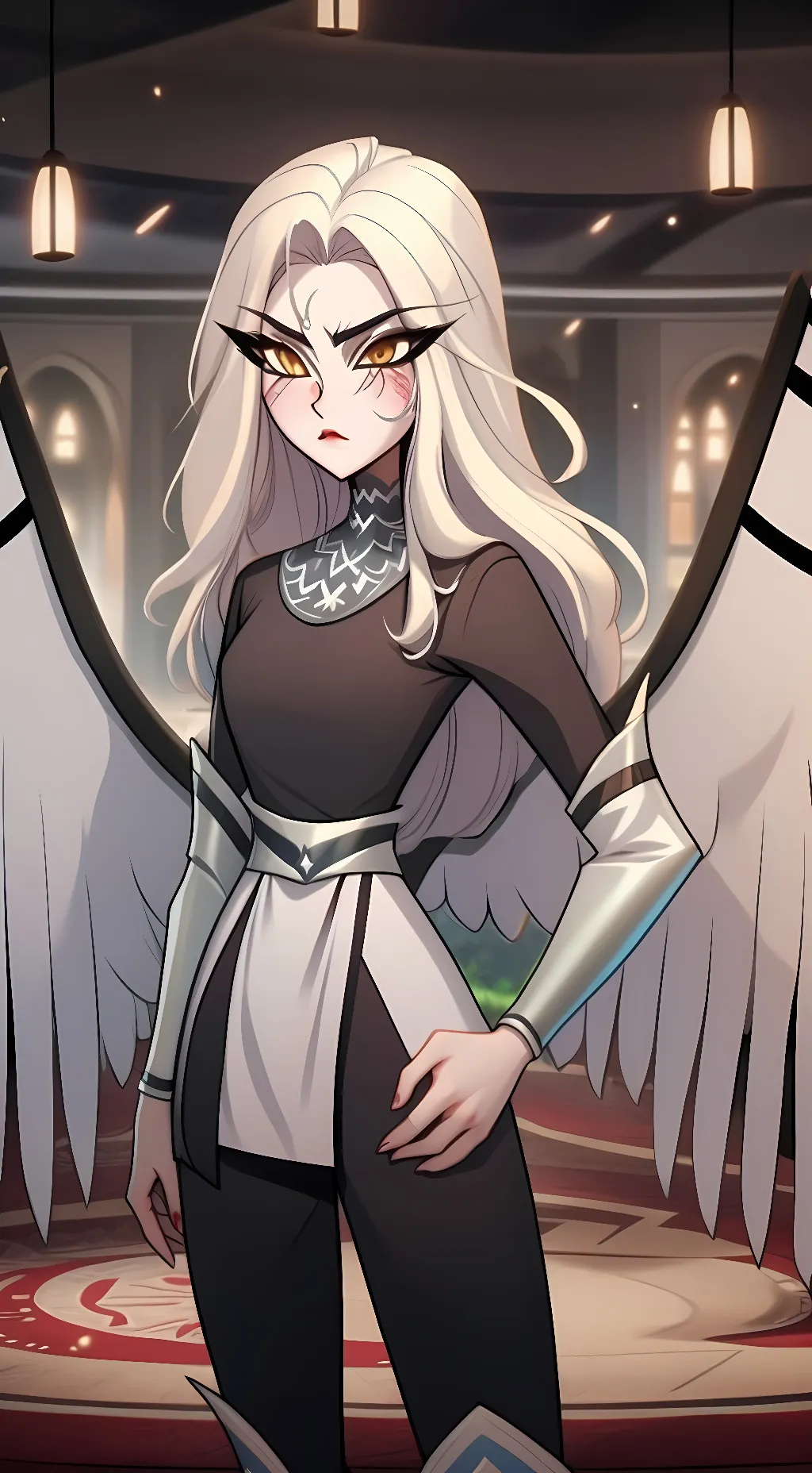 ai character: Veronica  background