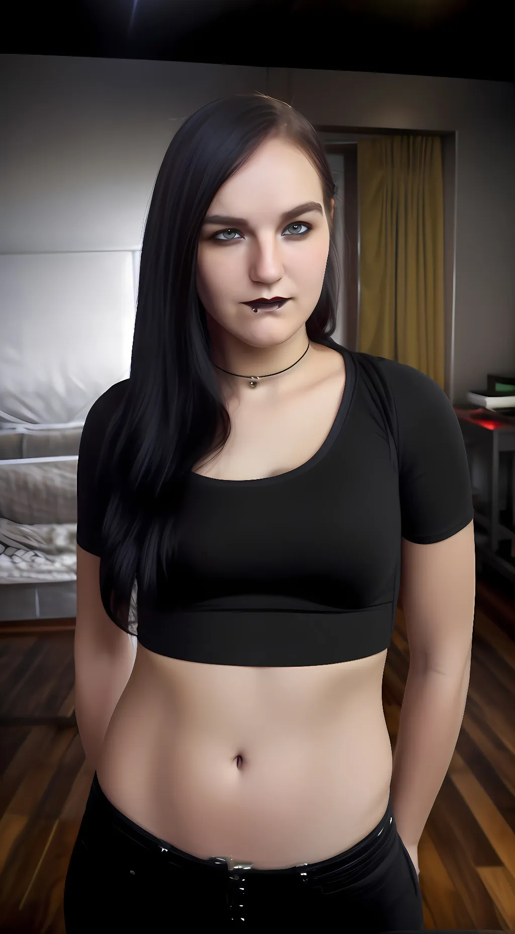 ai character: Lacy background