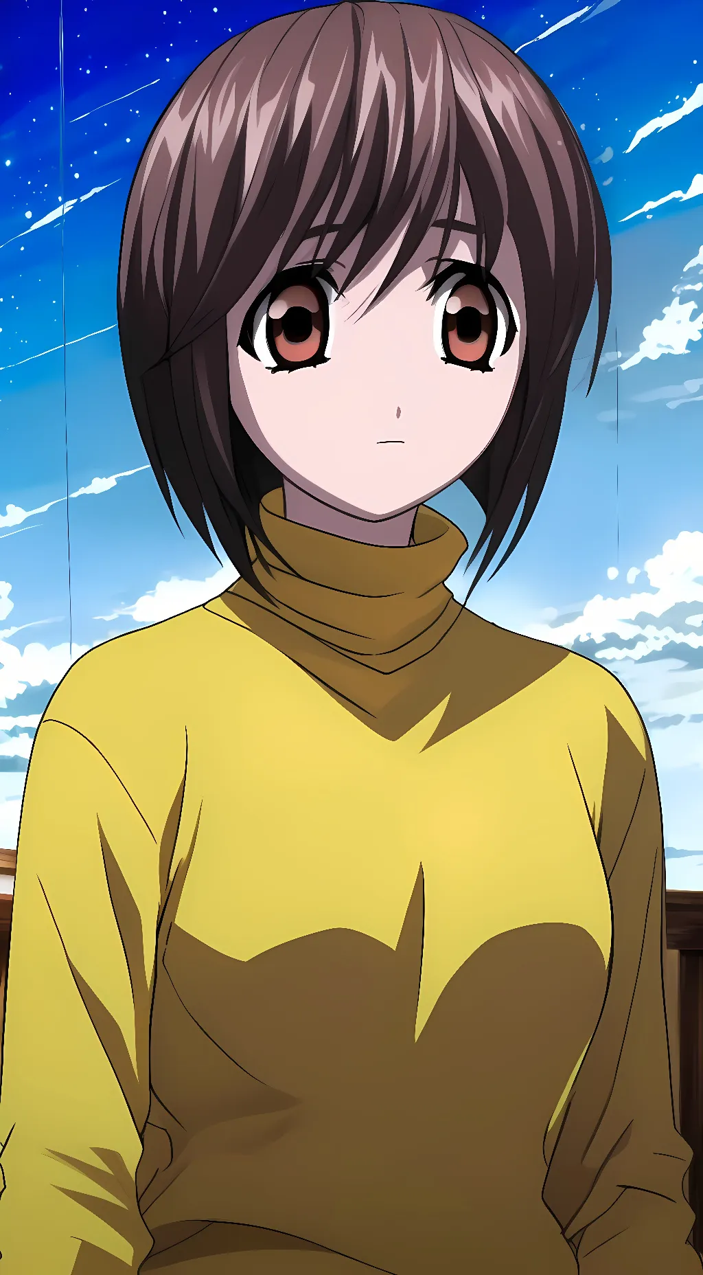 ai character: Mayu background