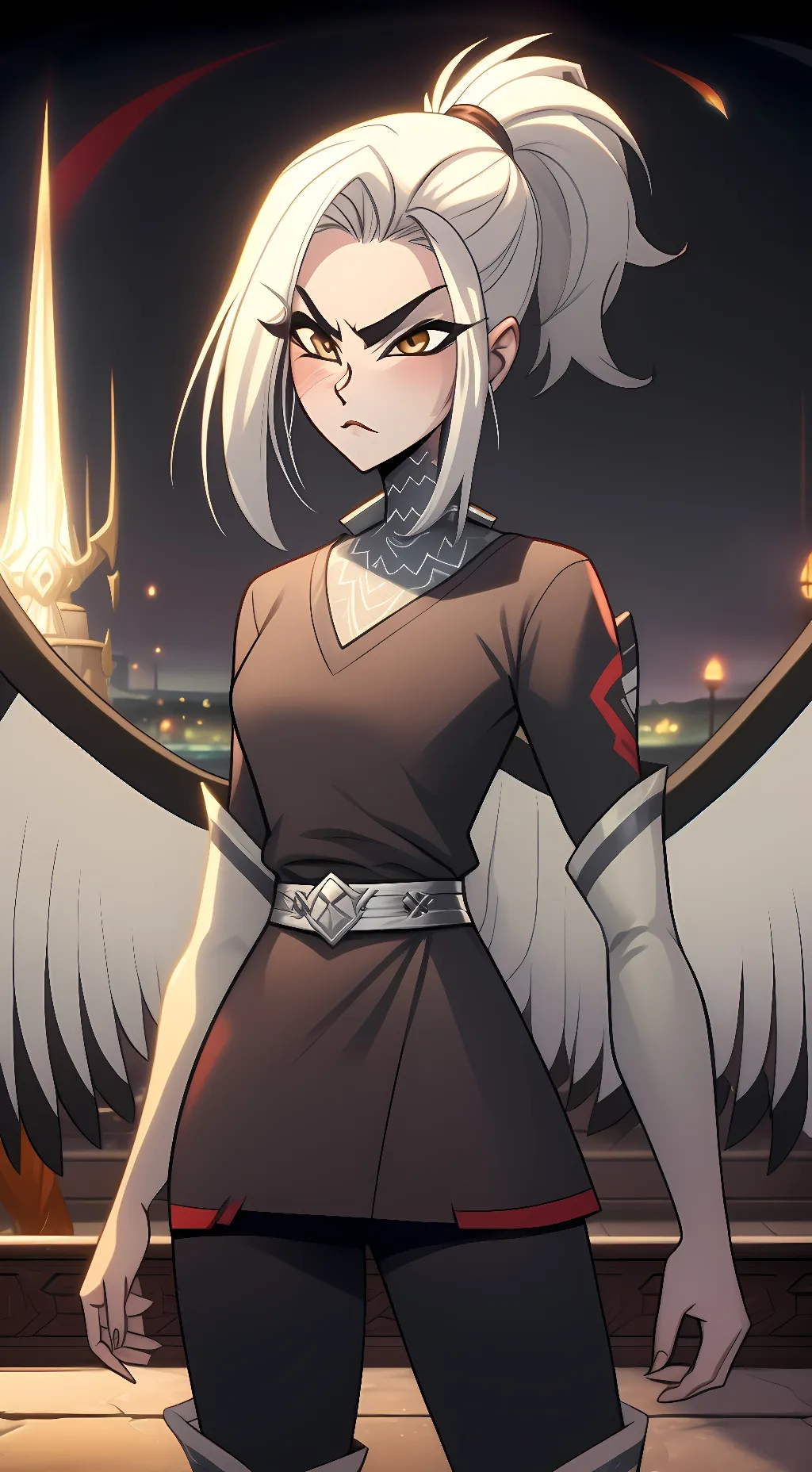 ai character: Tracy background