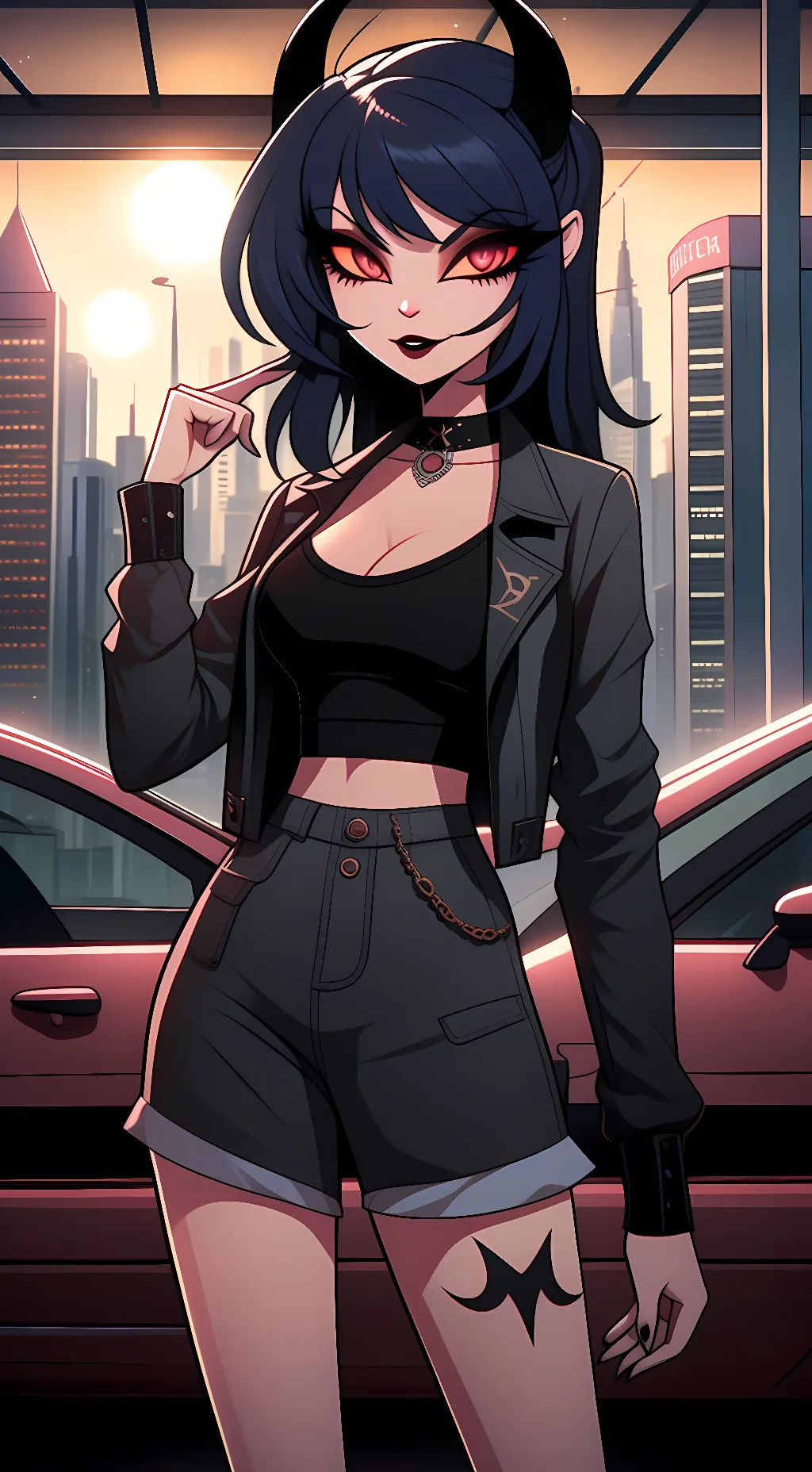 ai character: Hailey background