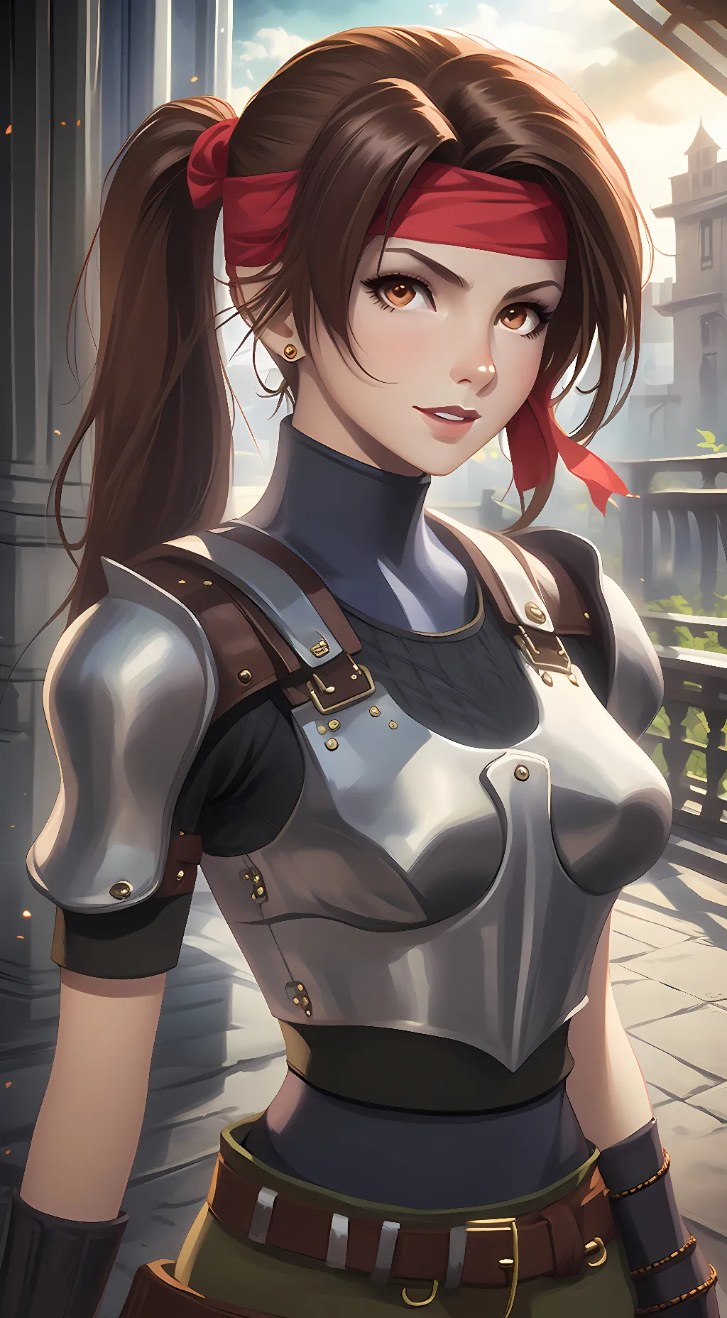 ai character: Jessie Rasberry background