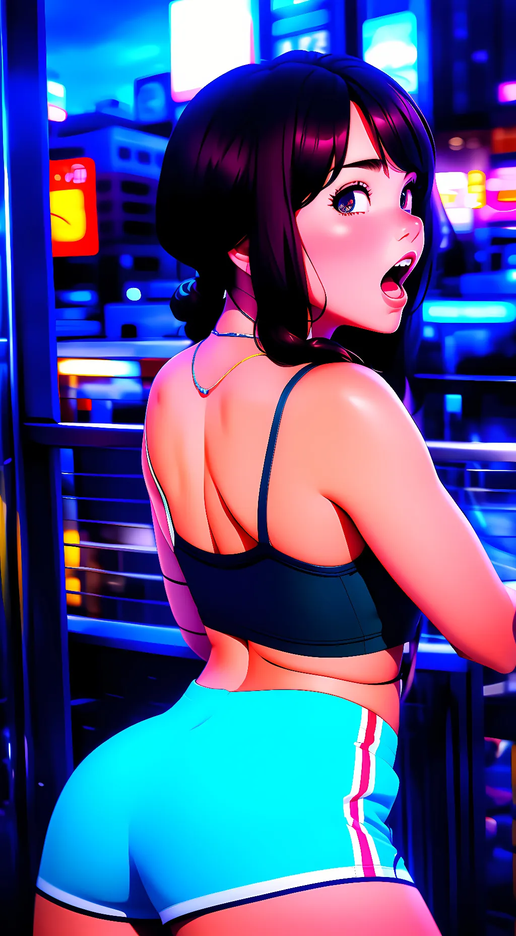 ai character: Cheyenne  background