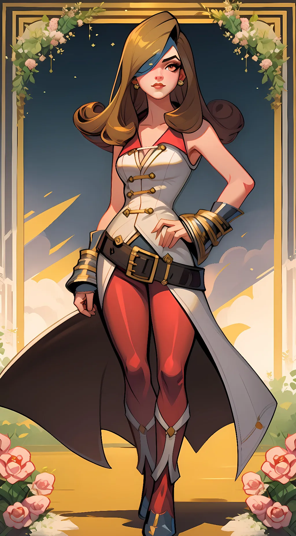 ai character: General Beatrix background