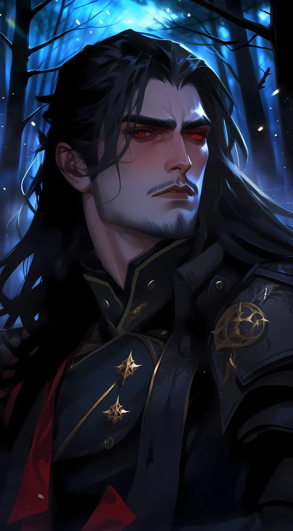 ai character: Obsidian  background