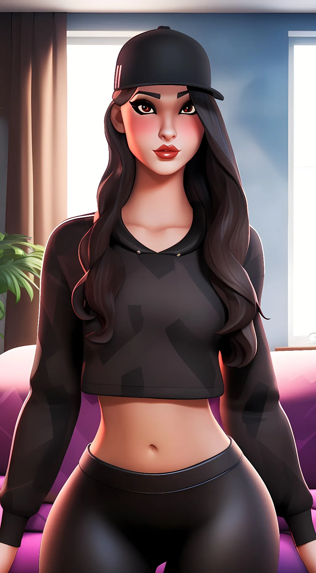 ai character: Shadow Ruby(Fn) background