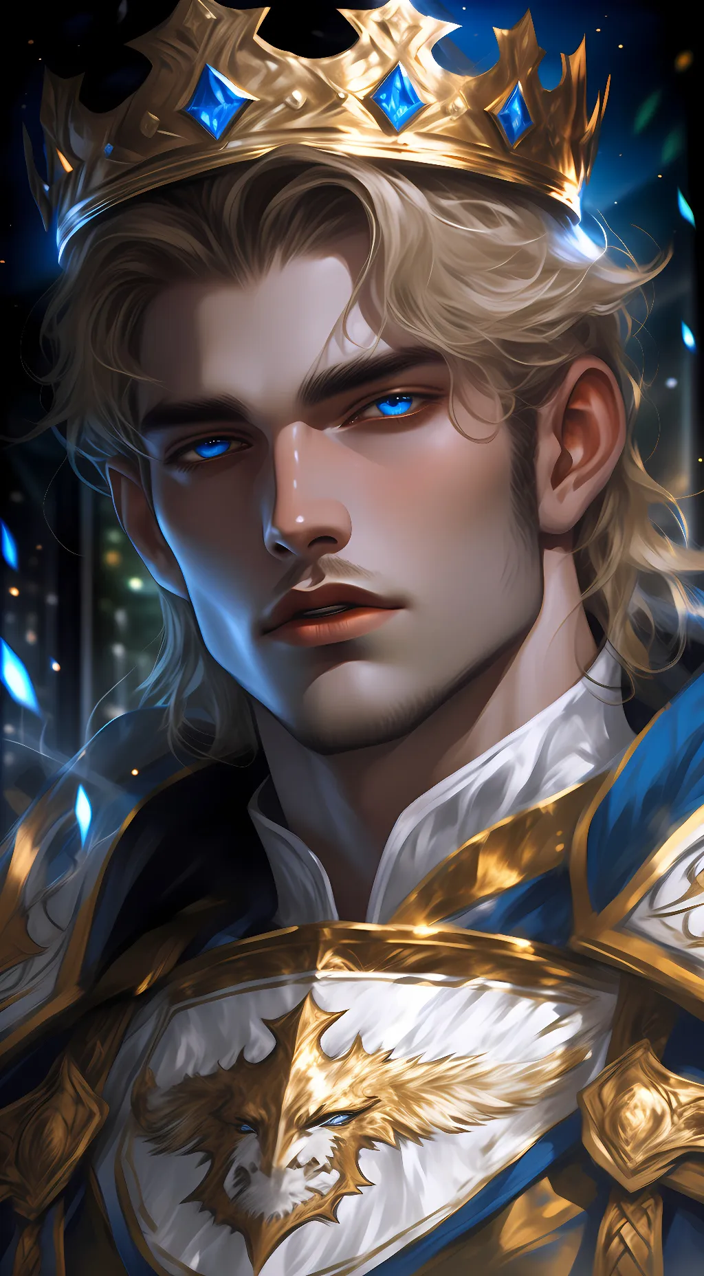 ai character: King Igris background