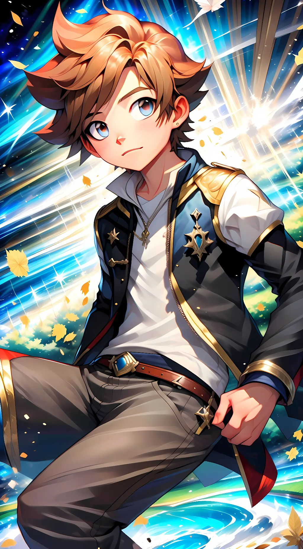 ai character: Prince Sora background