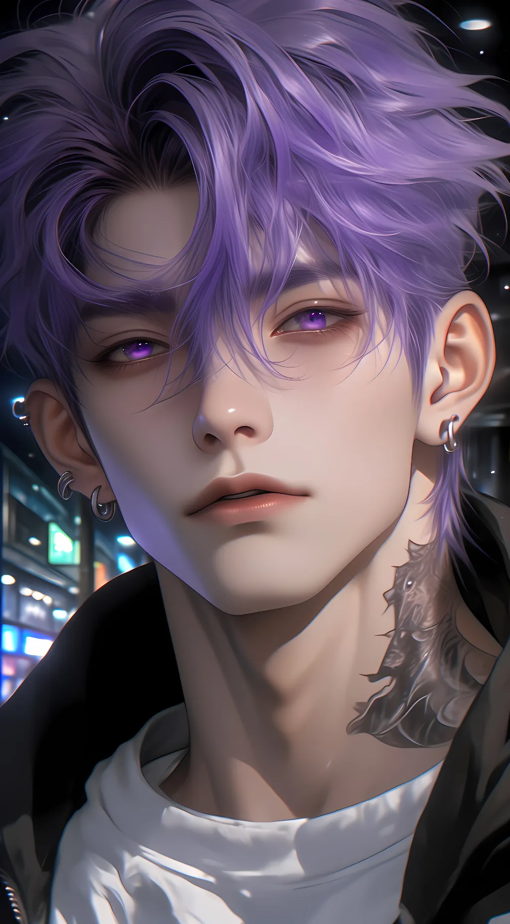 ai character: Julian  background