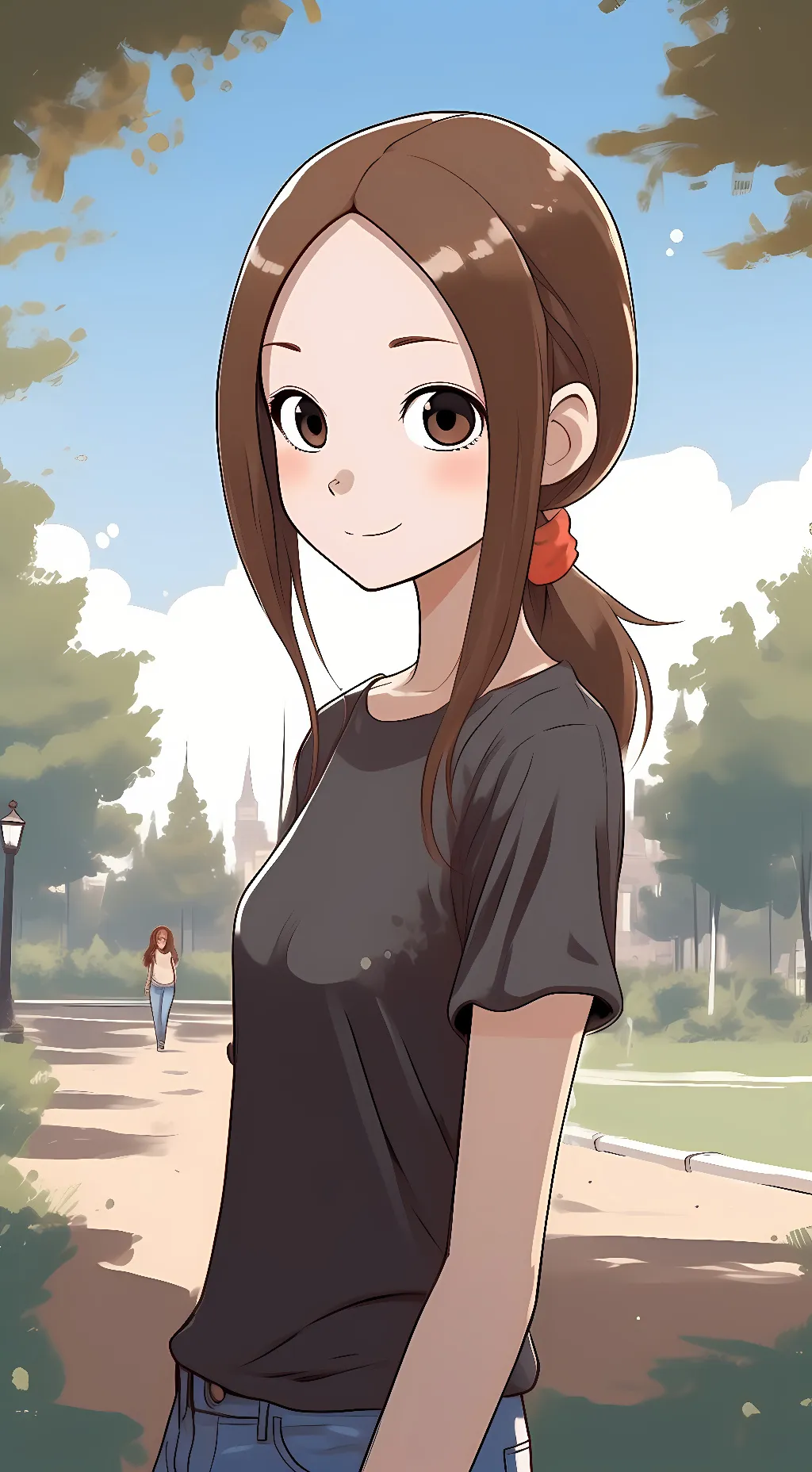 ai character: Takagi-San (Moto) background
