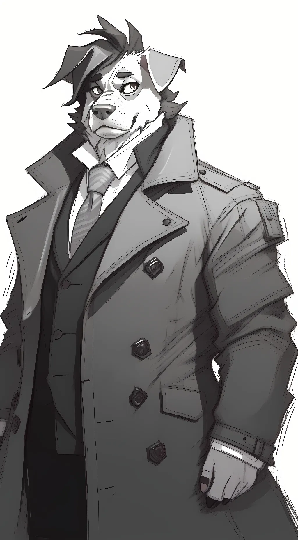 ai character: Phillip Houndswick background