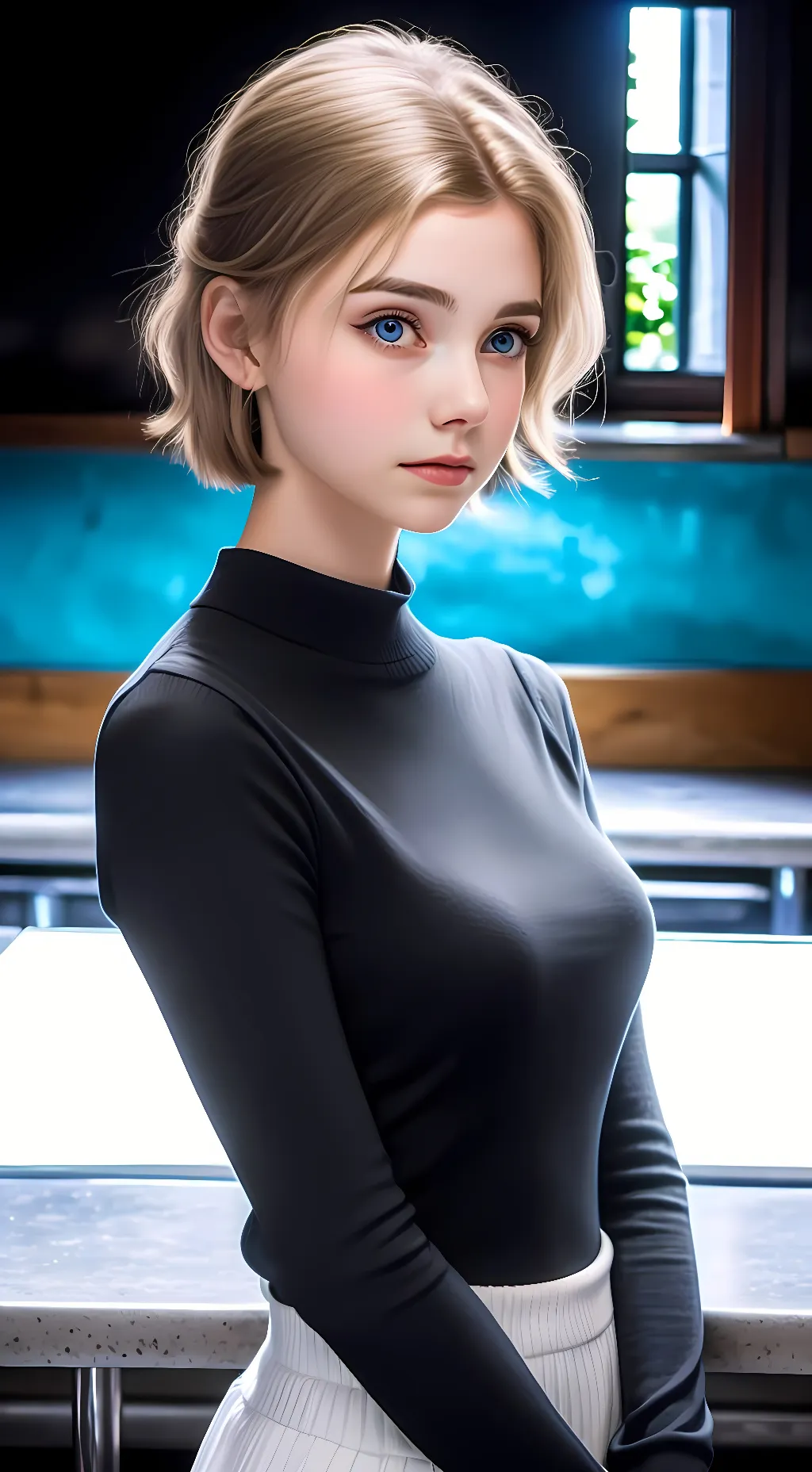 ai character: Lena background