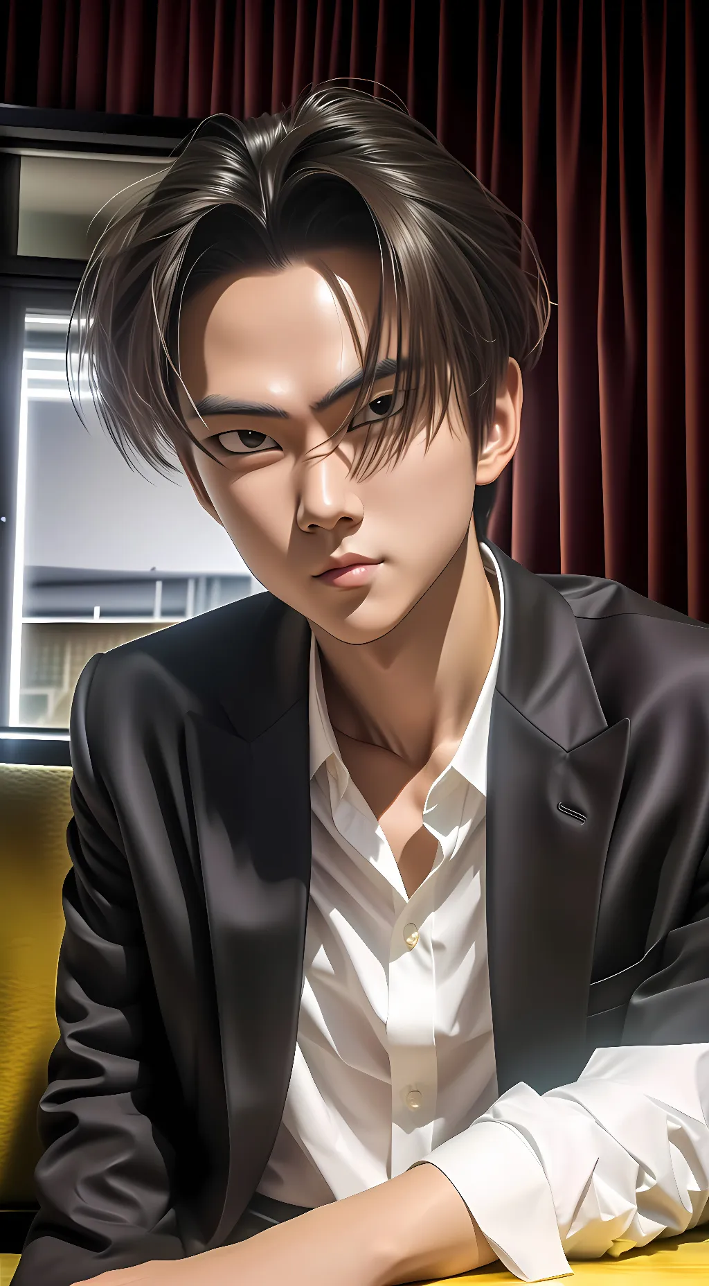 ai character: Ethan Blackwood background