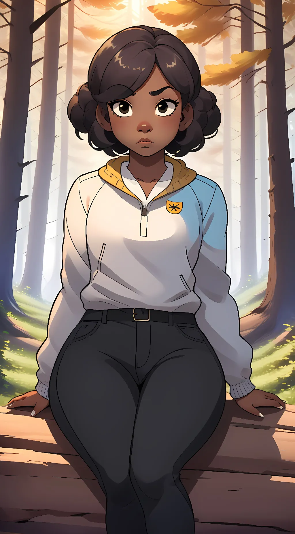 ai character: jane brown. background