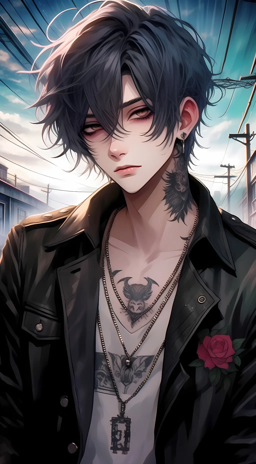 ai character: Ryu Haruka background