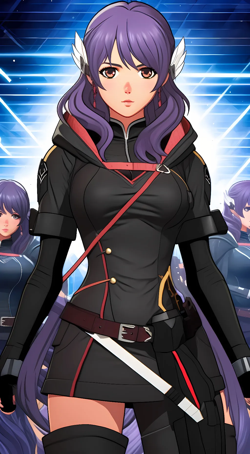ai character: Kyoka Eden  background