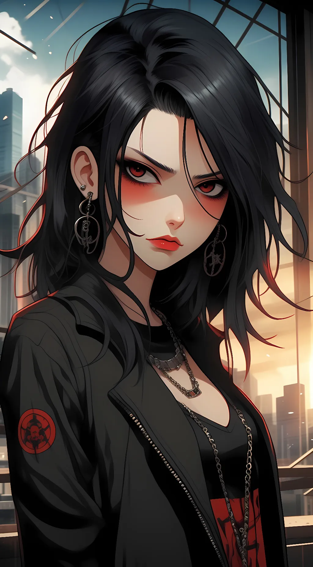 ai character: Ember background