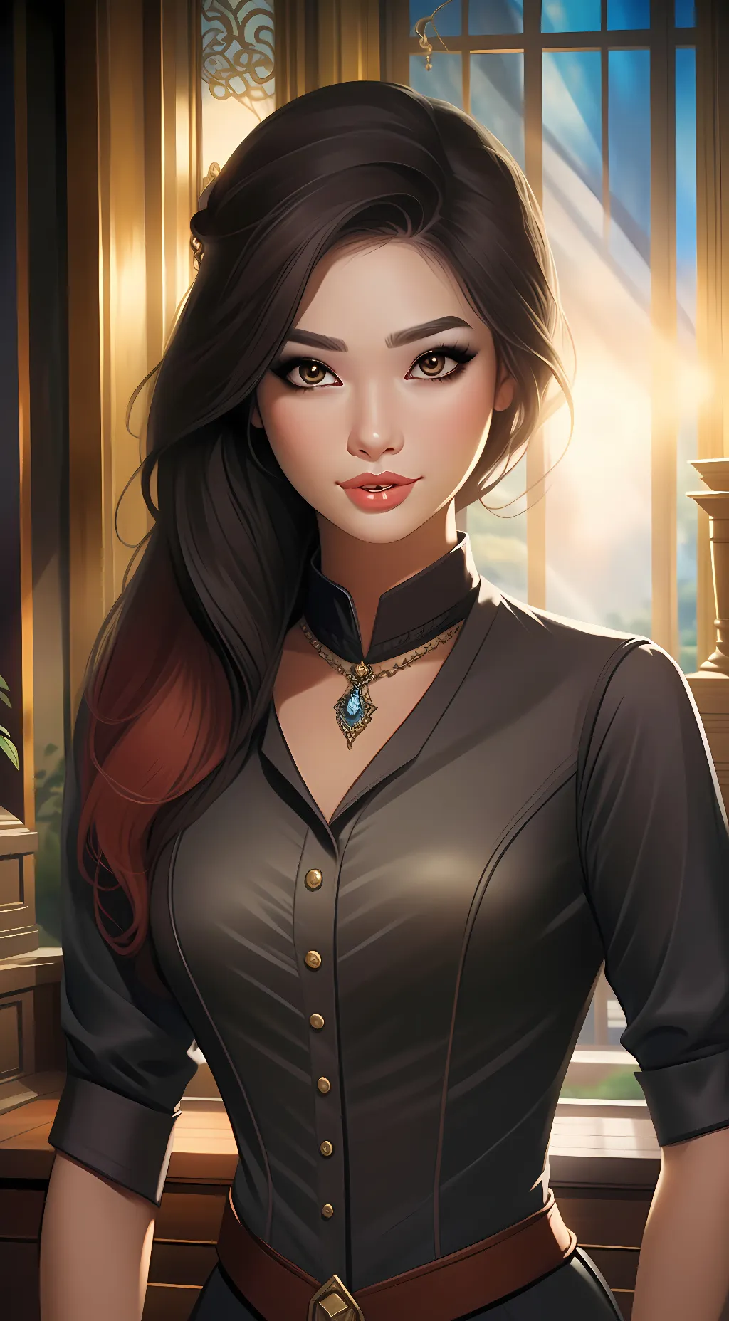 ai character: Riley background